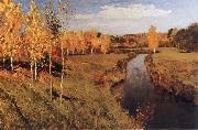 Levitan, Isaak Golden Autumn oil on canvas
